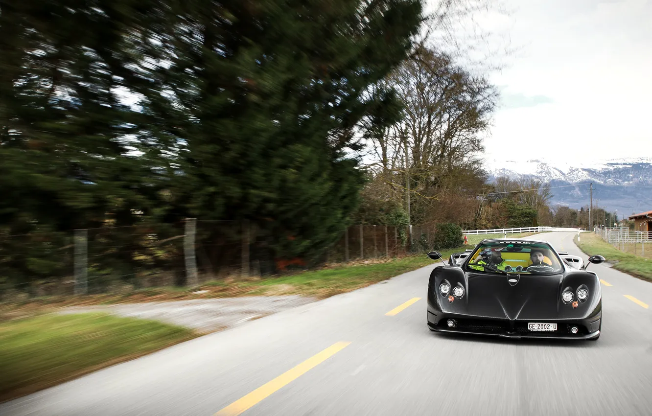 Photo wallpaper Supercar, car, Pagani, wallpaper, Zonda