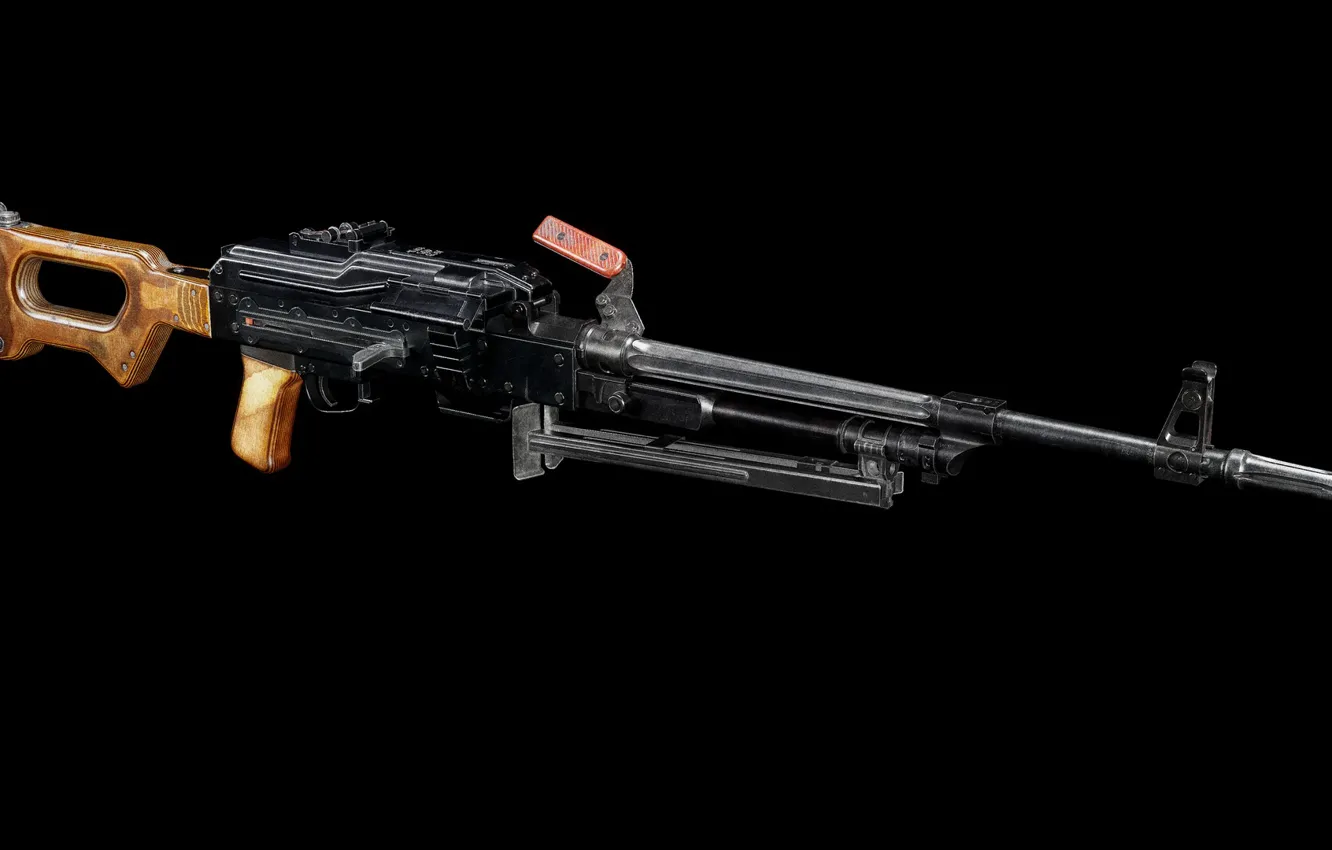 Photo wallpaper USSR, PKM, A single machine gun, M.T. Kalashnikov, Andrey Aidinov