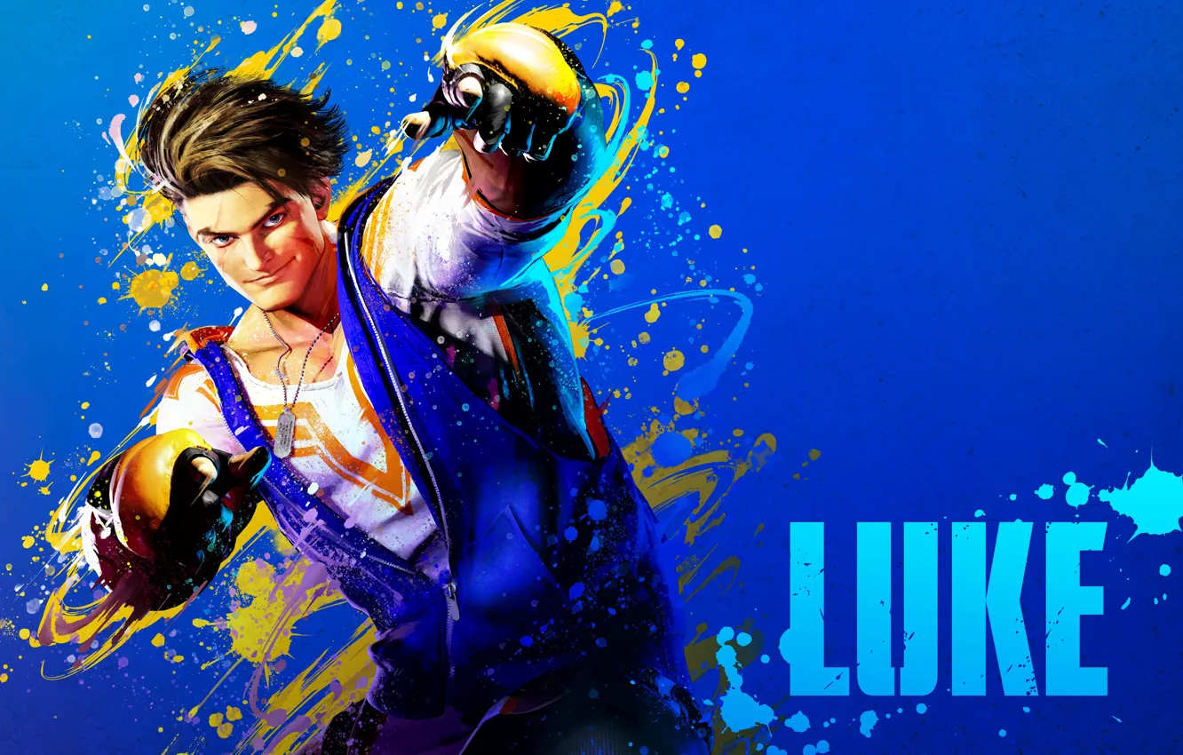 Photo wallpaper male, game, Capcom, Luke, Street Fighter 6