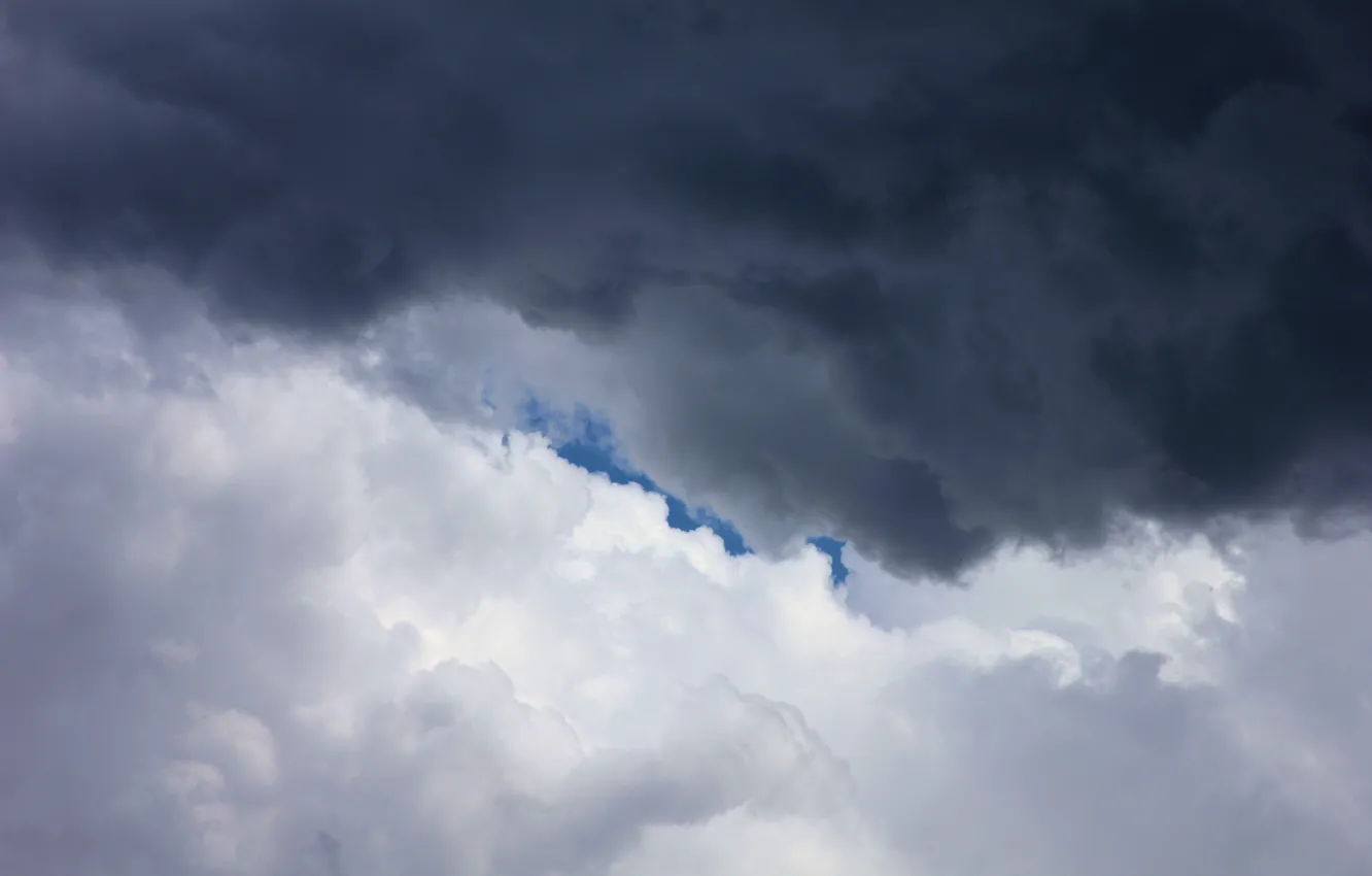 Photo wallpaper the sky, clouds, clouds, bad weather, clearance