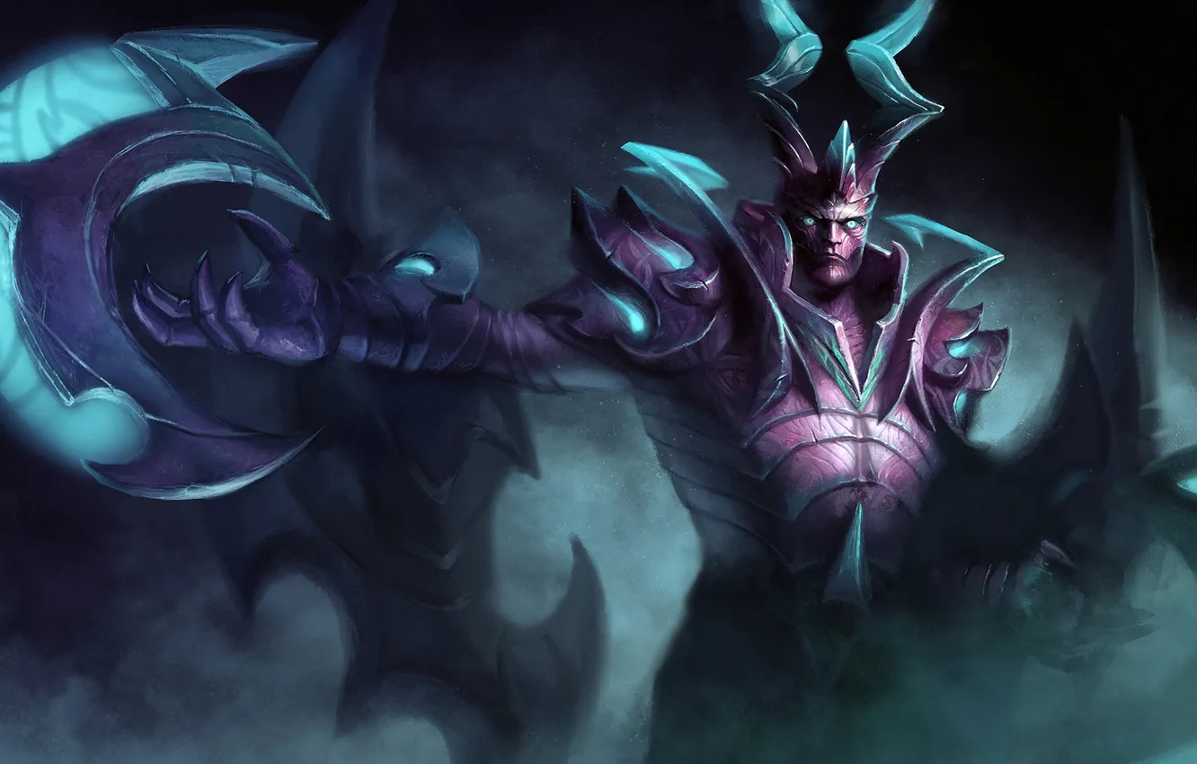 Photo wallpaper the demon, dota 2, Terror blade, Demon Marauder