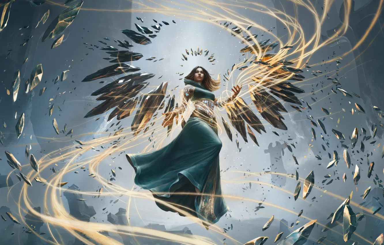 Photo wallpaper gold, road, online, elder, scrolls