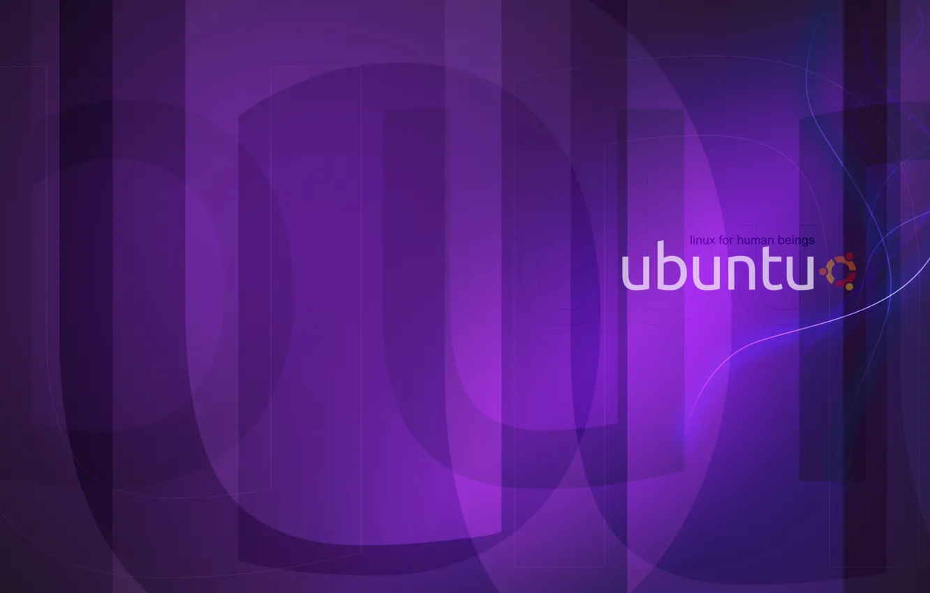 Photo wallpaper purple, Linux, Linux, Ubuntu, Ubuntu, purple, violet