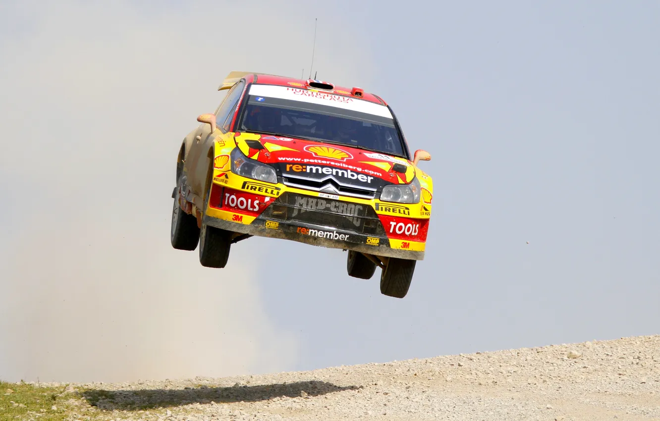 Photo wallpaper sport, Citroen, Citroen, WRC, the front, Solberg, Rally, Rally