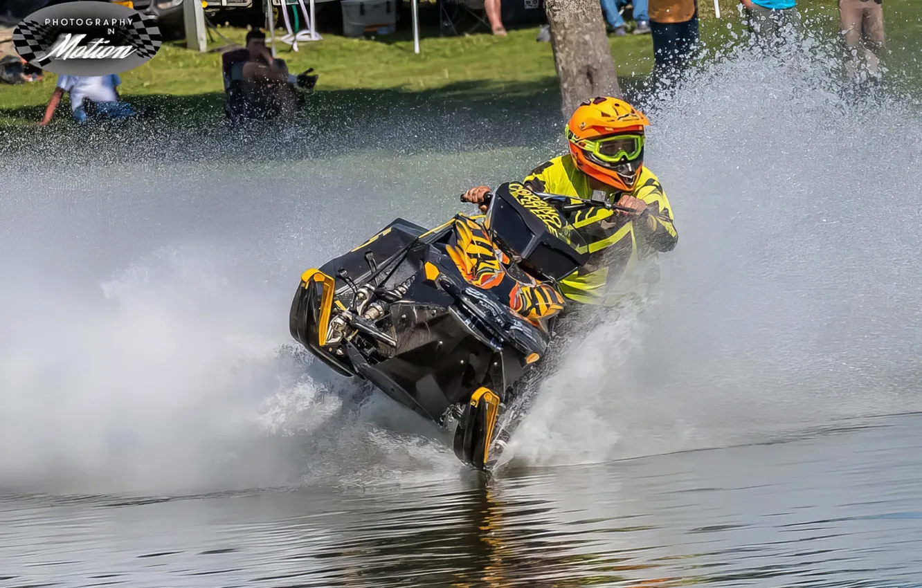 Photo wallpaper race, boat, speed