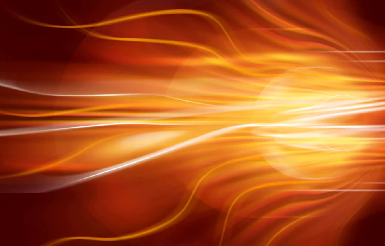 Photo wallpaper the sun, rays, light, line, circles