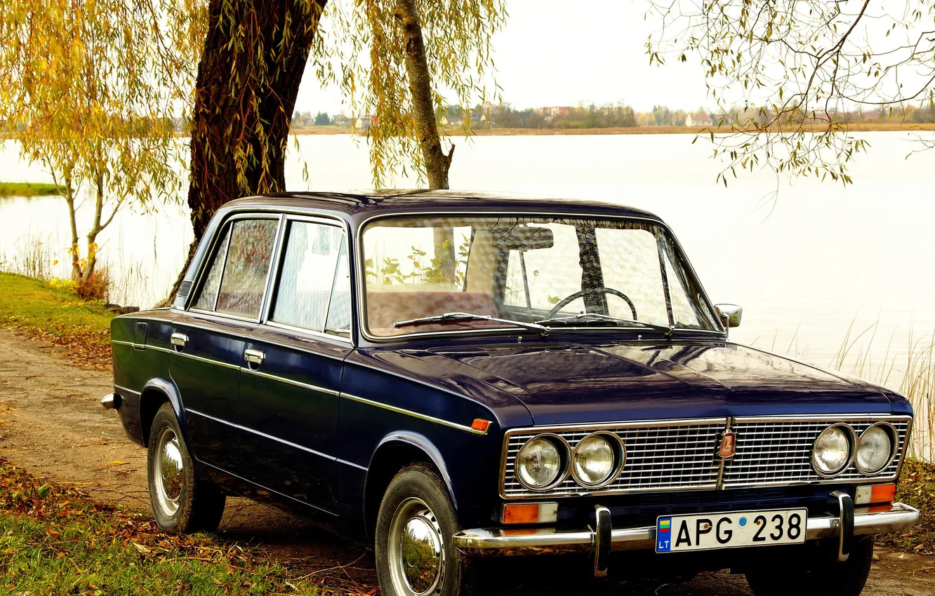 Photo wallpaper USSR, classic, three, Lada, Lada, Lada, 2103, VAZ
