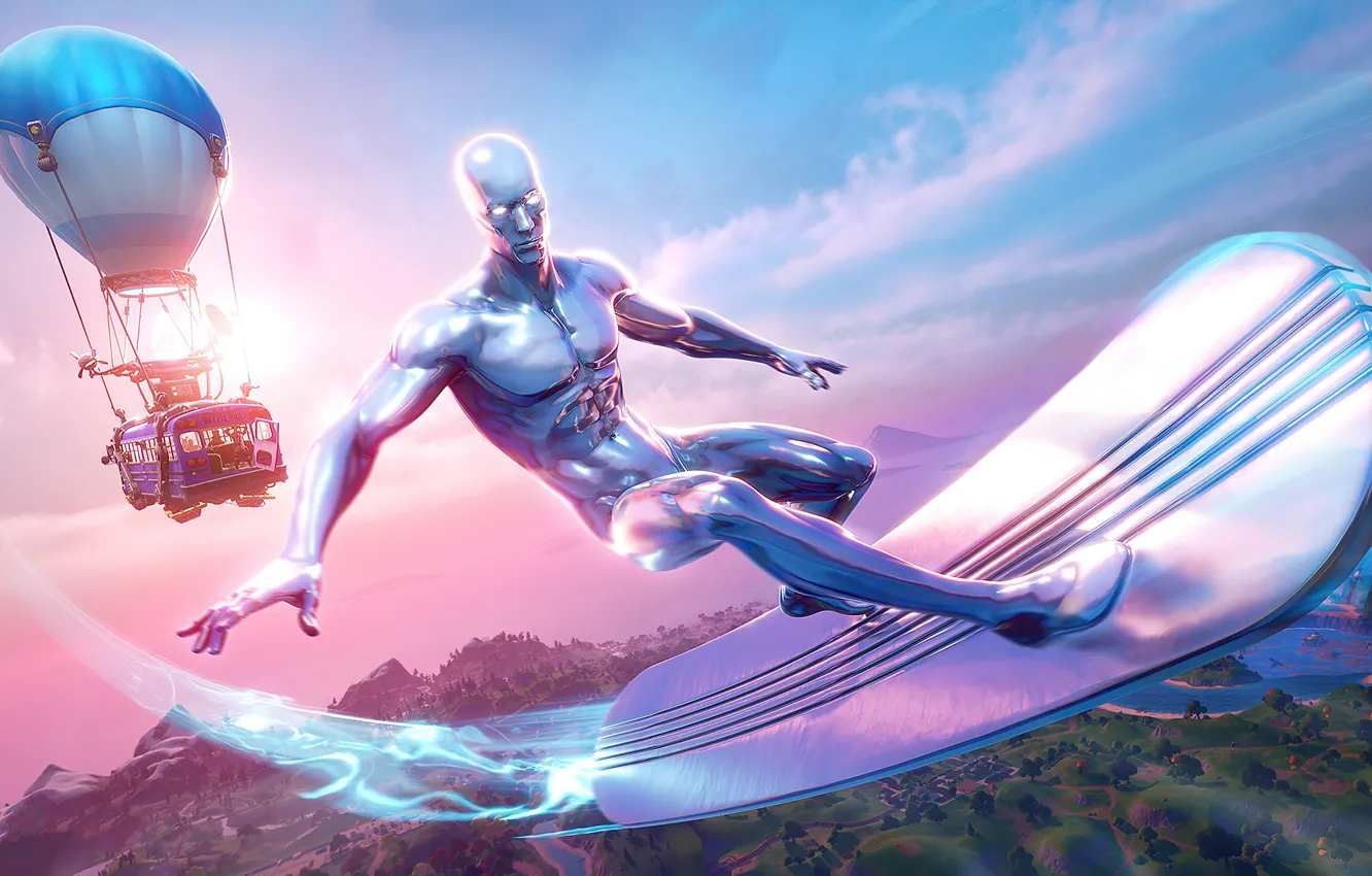 Photo wallpaper the sky, clouds, flight, movement, the game, Board, game, character