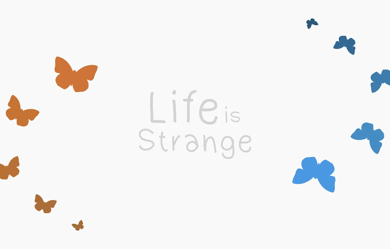 Photo wallpaper Butterfly, Square Enix, Game, Life Is Strange