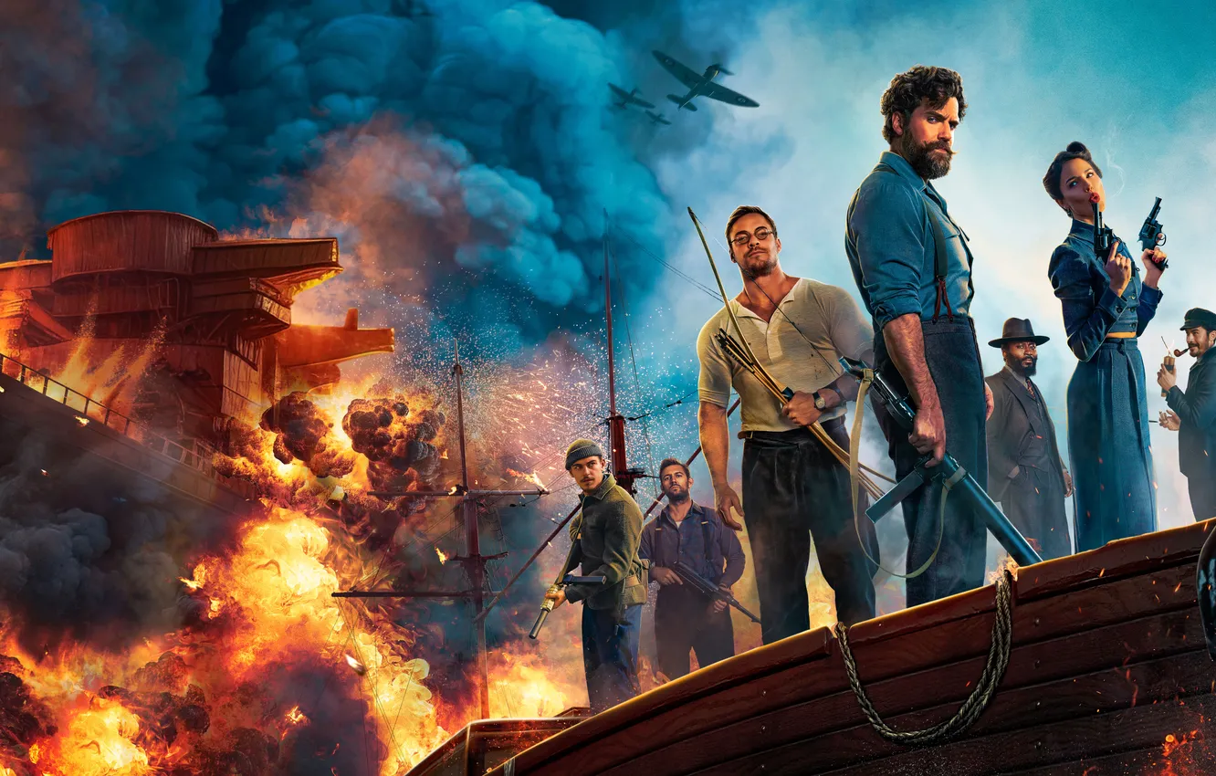 Gai Ritchie Wallpaper action, poster, military, Alex pettyfer, Henry Cavill, Henry ...