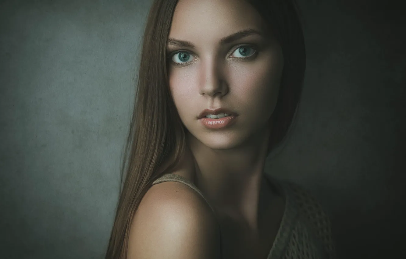 Wallpaper girl, portrait, Austria, Vanessa, Graz, Michael Schnabl, Fine ...