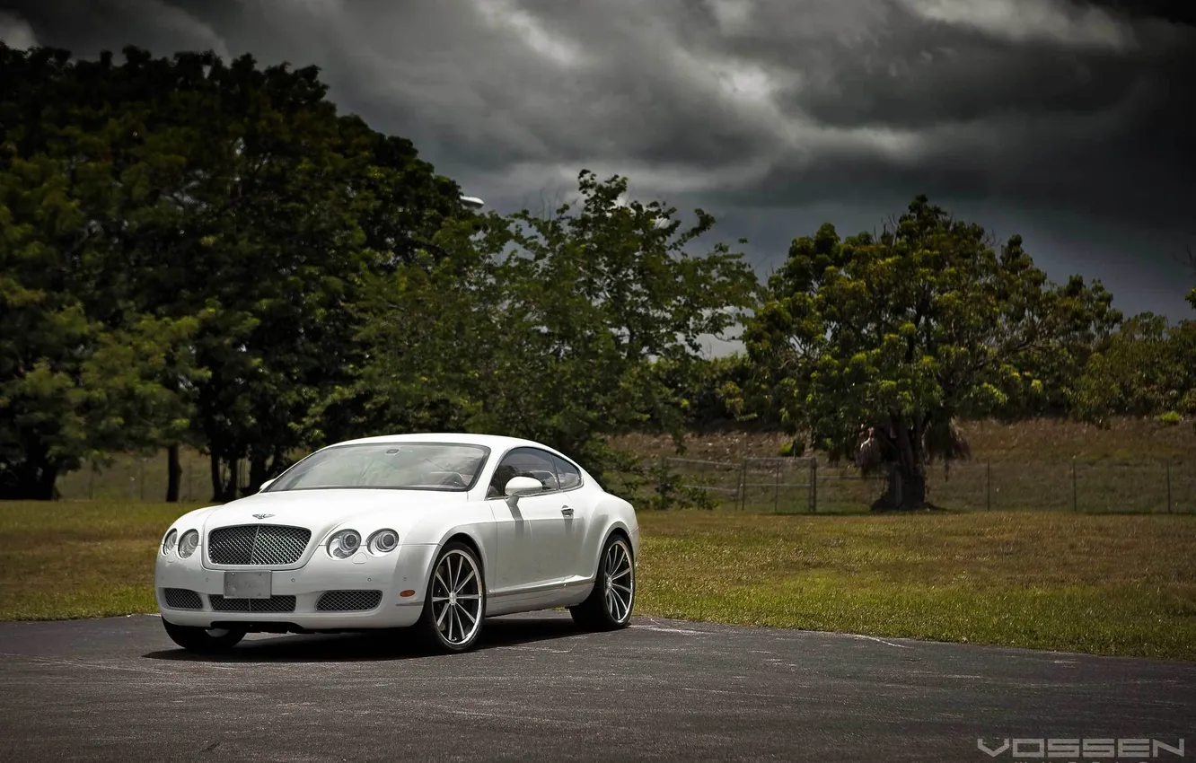Photo wallpaper tuning, Bentley, drives, Vossen, Bentley Continental GT