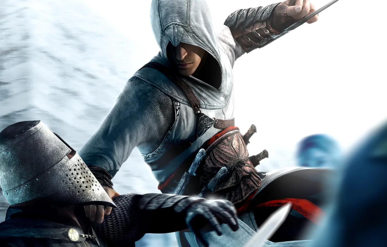 Photo wallpaper Assassins Creed, Ubisoft, Assassin's Creed, Altair Ibn La-Ahad, Altair Ibn-La'Ahad