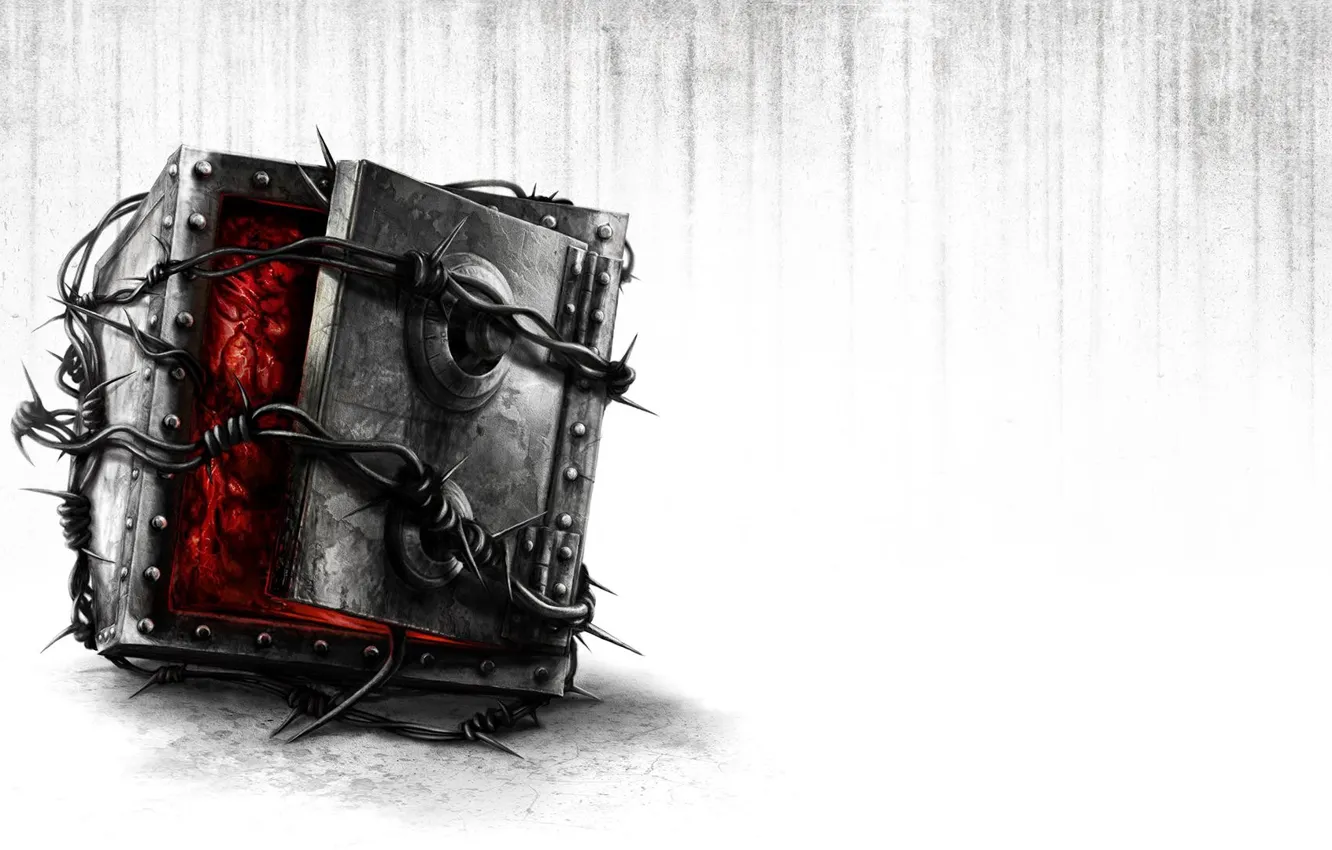 Photo wallpaper Box, DLC, Bethesda Softworks, Tango Gameworks, The Evil Within, Barbed Wire, The Evil Within: The …