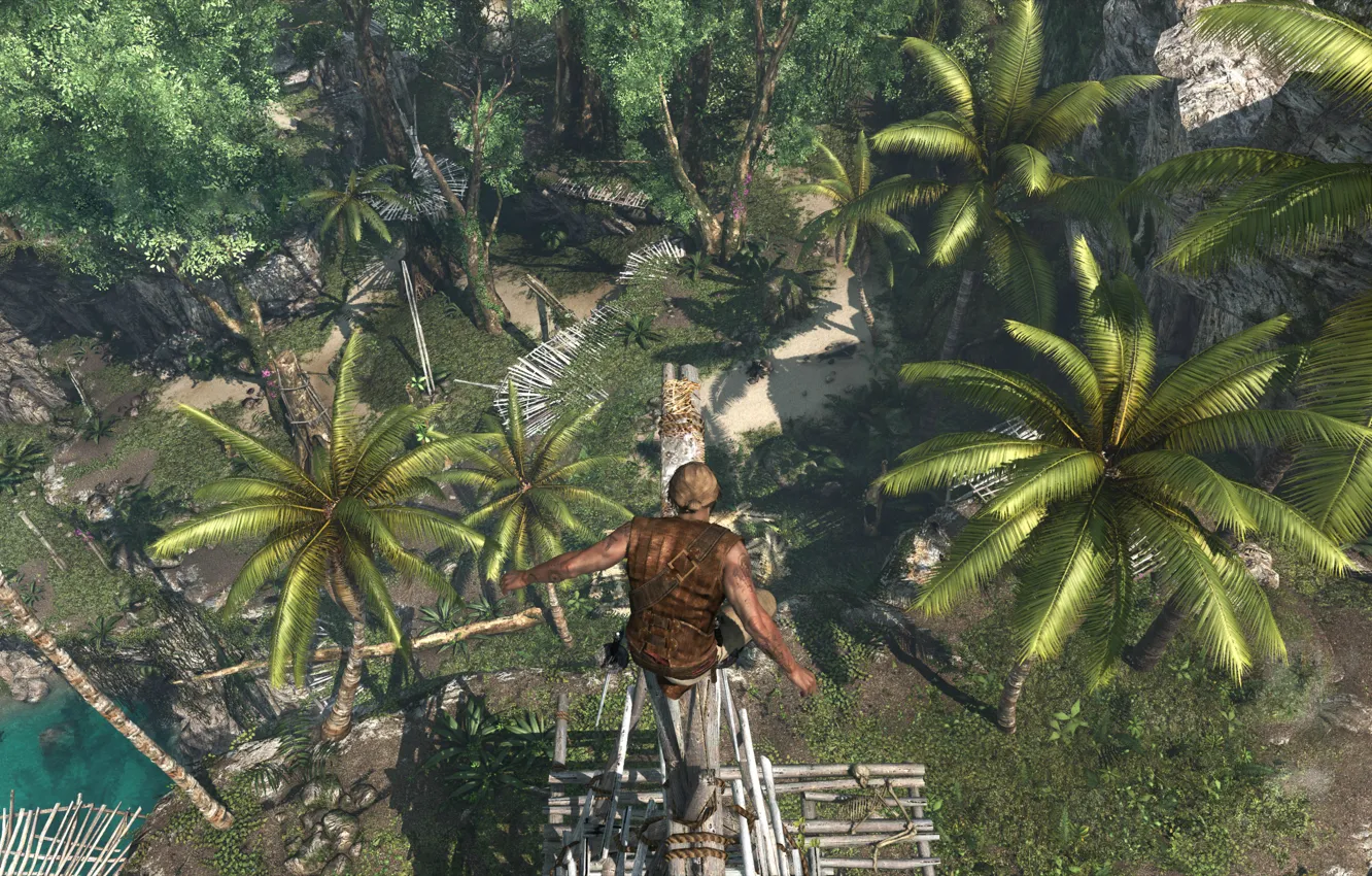 Photo wallpaper Black Flag, Edward Kenway, Assassin’s Creed IV