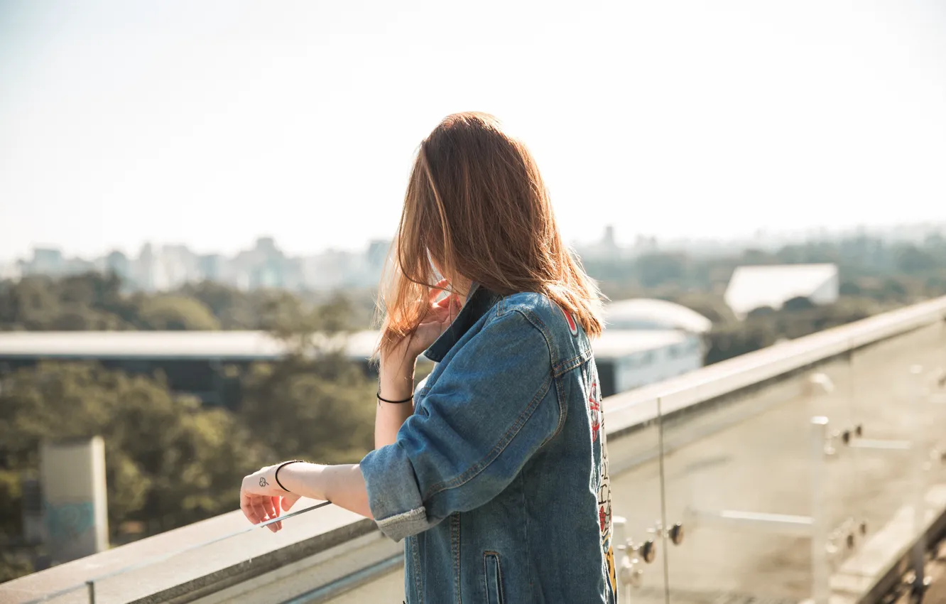 Photo wallpaper tattoo, clover, red, dzhinsovka, Karol Queiroz