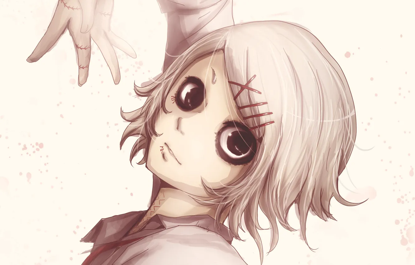 Photo wallpaper look, boy, art, Anime, Anime, clips, Tokyo Ghoul, Tokyo To