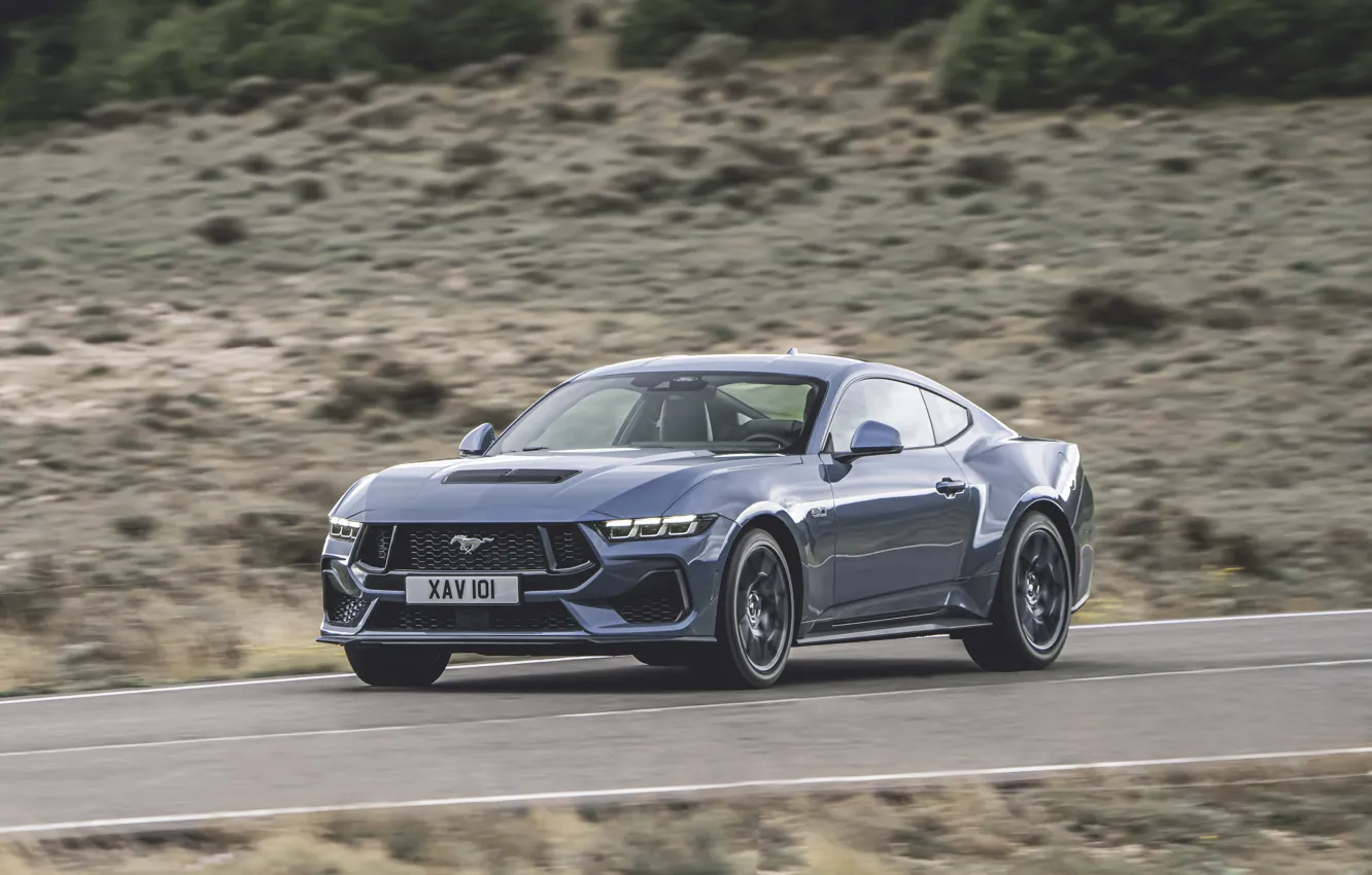 Photo wallpaper Mustang, Ford, Ford Mustang GT