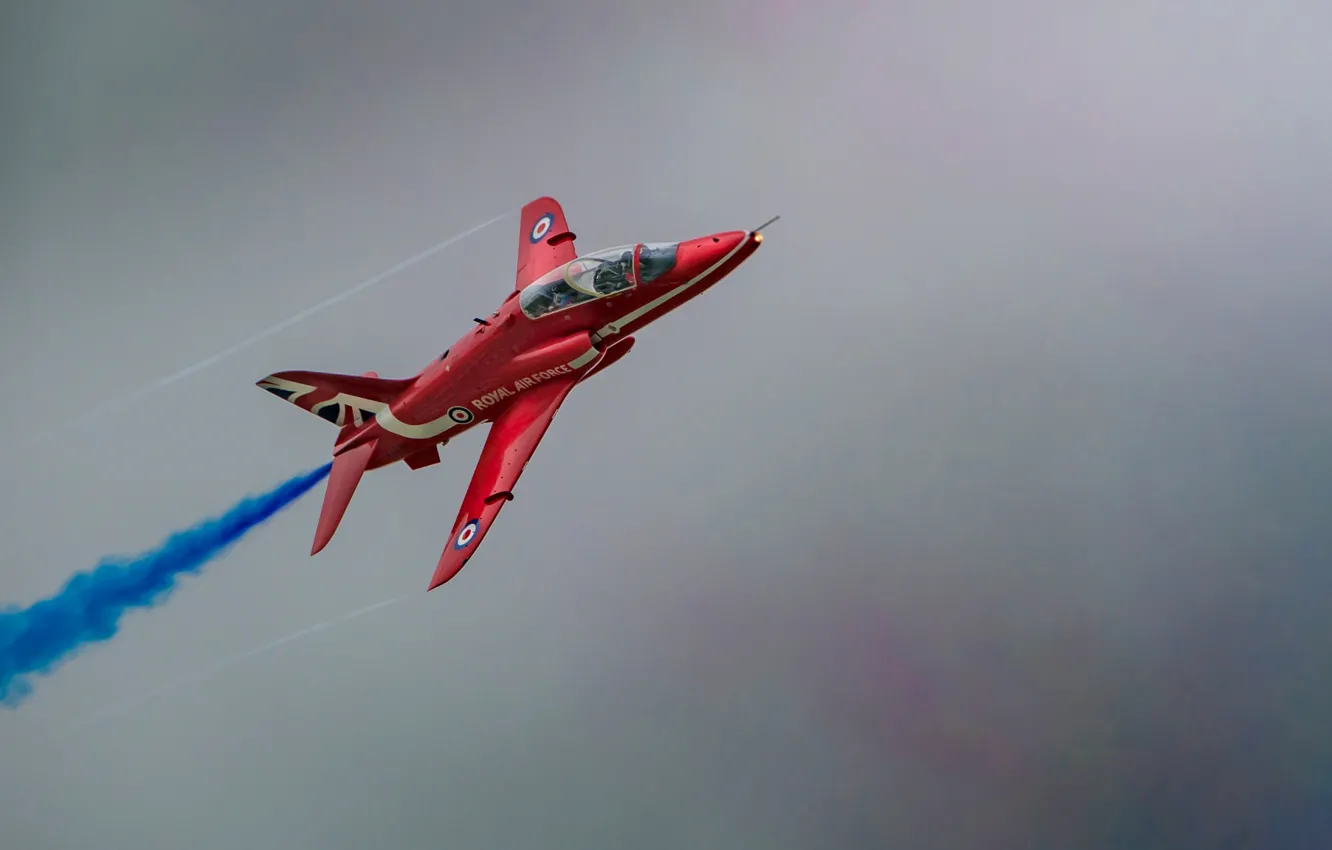 Photo wallpaper UK, aerobatic team, RAF, The Red Arrows, Royal air force, Red Arrow, Hawk T1, Hawker …