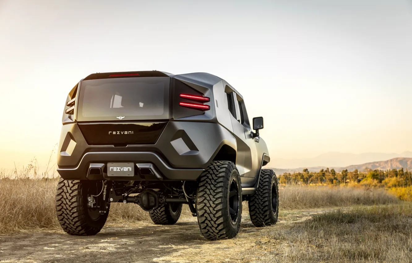 Photo wallpaper SUV, primer, feed, 2017, Rezvani, Tank V6