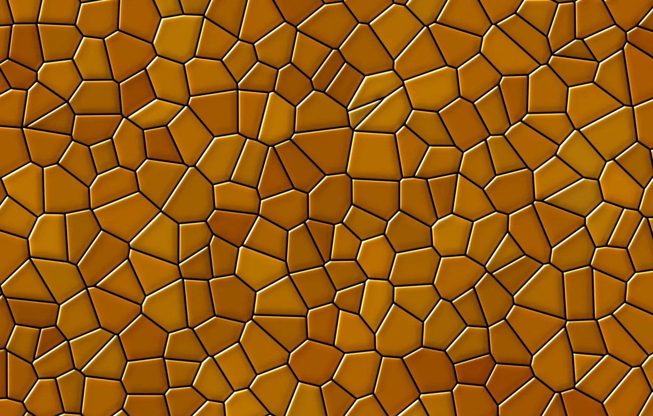 Photo wallpaper mosaic, pattern, structure, texture, polyhedra