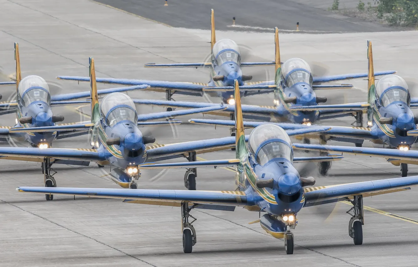 Photo wallpaper show, the plane, Stroy