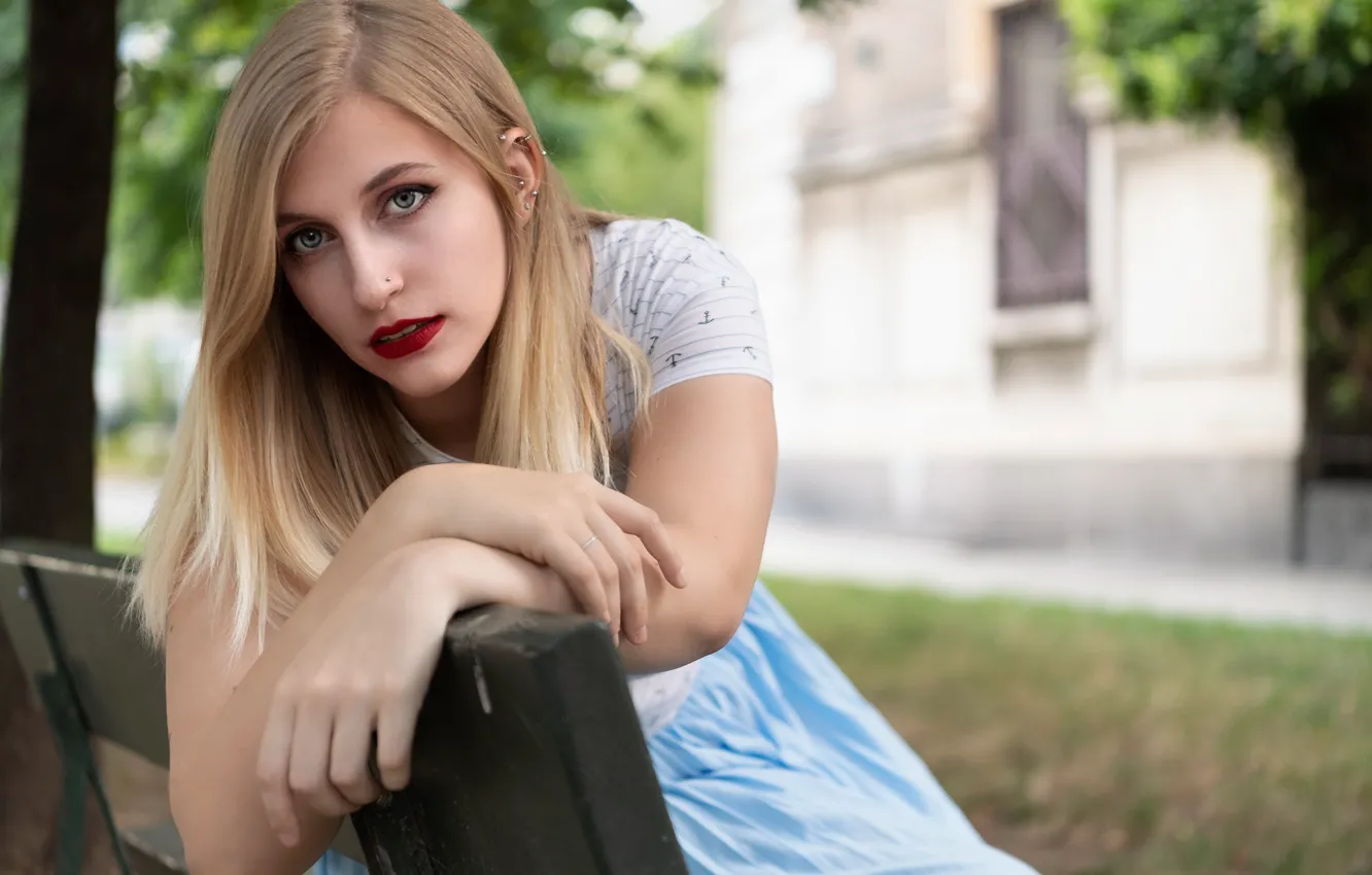 Photo wallpaper look, girl, model