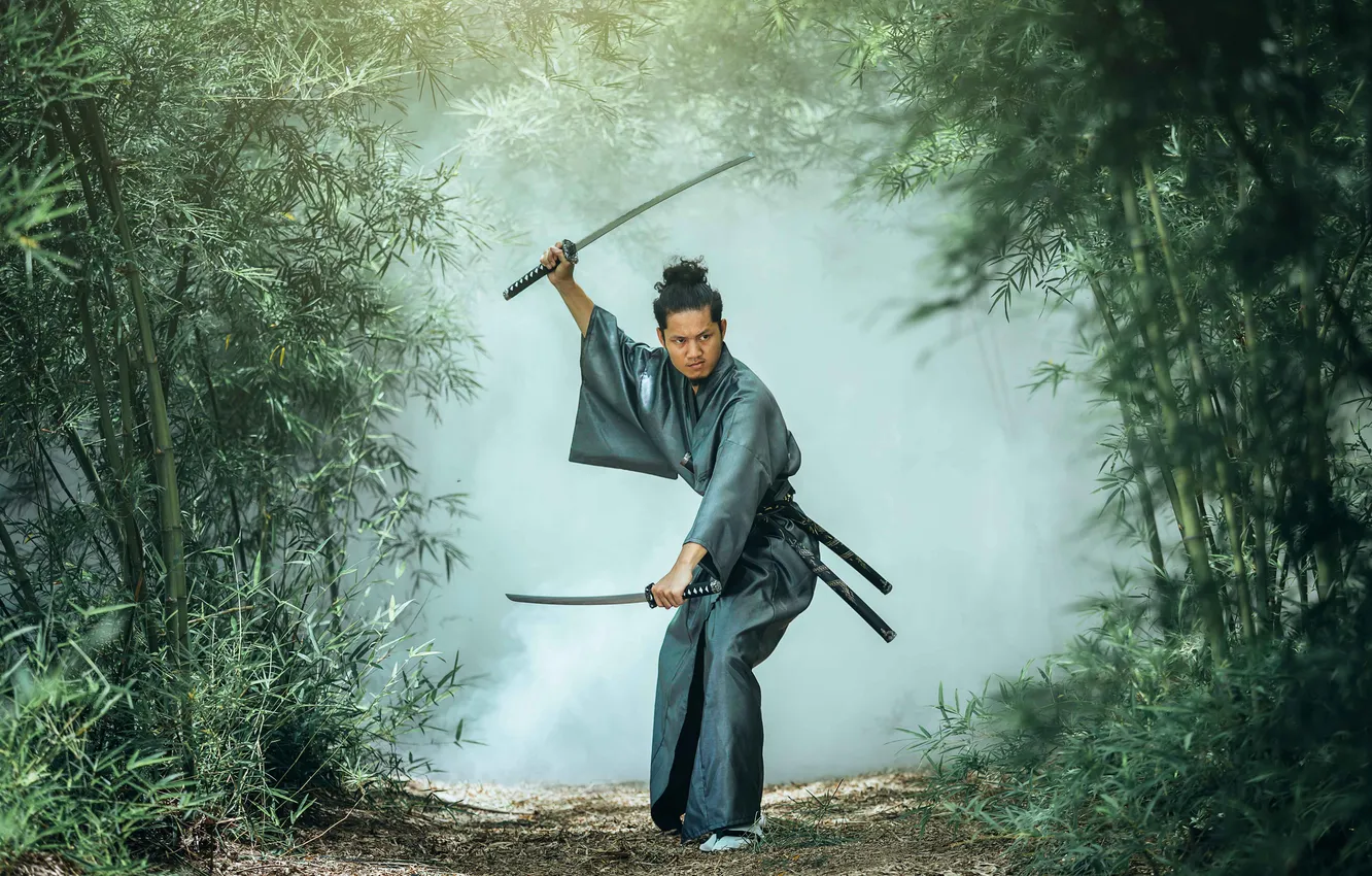 Photo wallpaper Thailand, nature, people, man