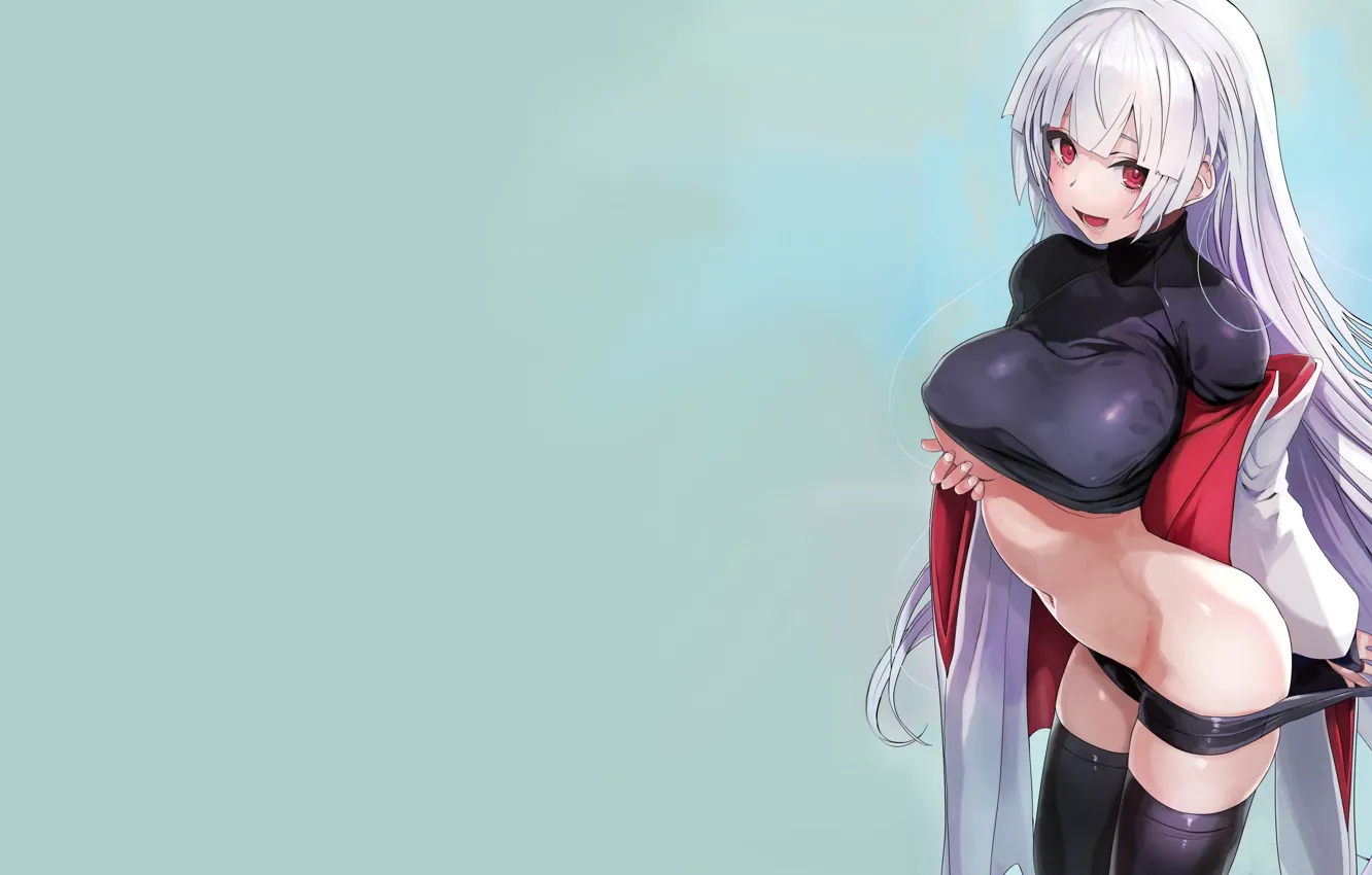 Photo wallpaper kawaii, girl, hot, sexy, boobs, anime, breasts, babe