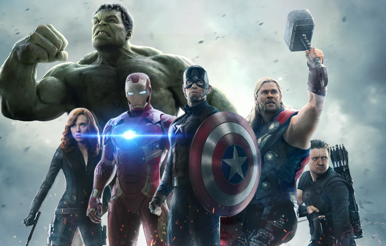 Photo wallpaper superhero, superheros, The Avengers, Avengers, Marvel