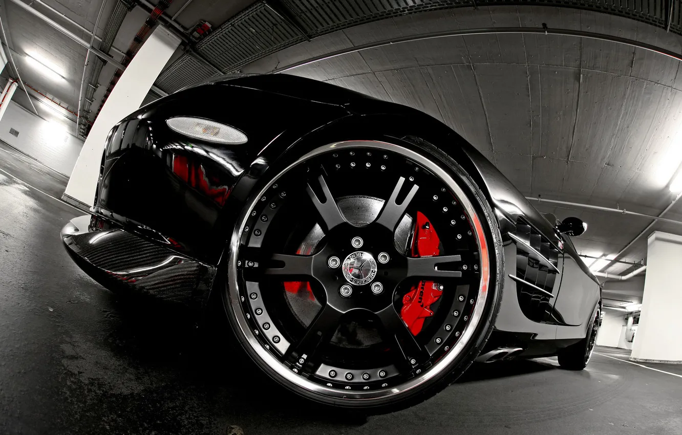 Photo wallpaper car, machine, tuning, 1920x1280, 2011 Wheelsandmore Mercedes SLR 7o7 Edition