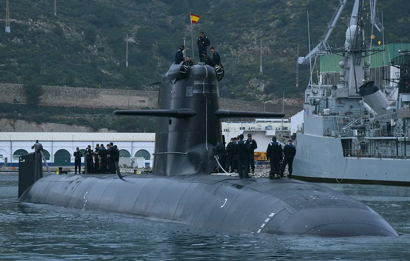 Photo wallpaper submarine, Spain, Isaac Peral