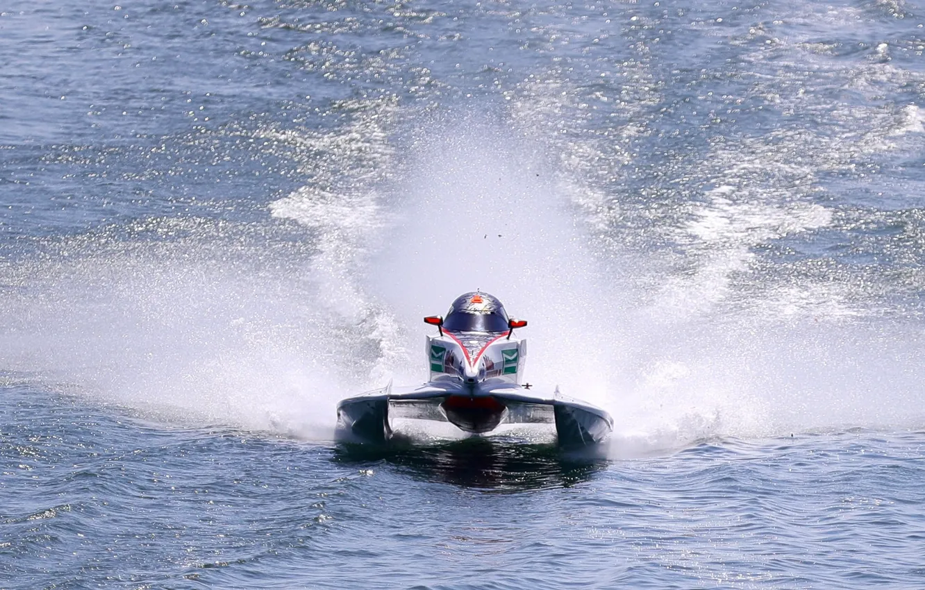 Photo wallpaper race, boat, speed