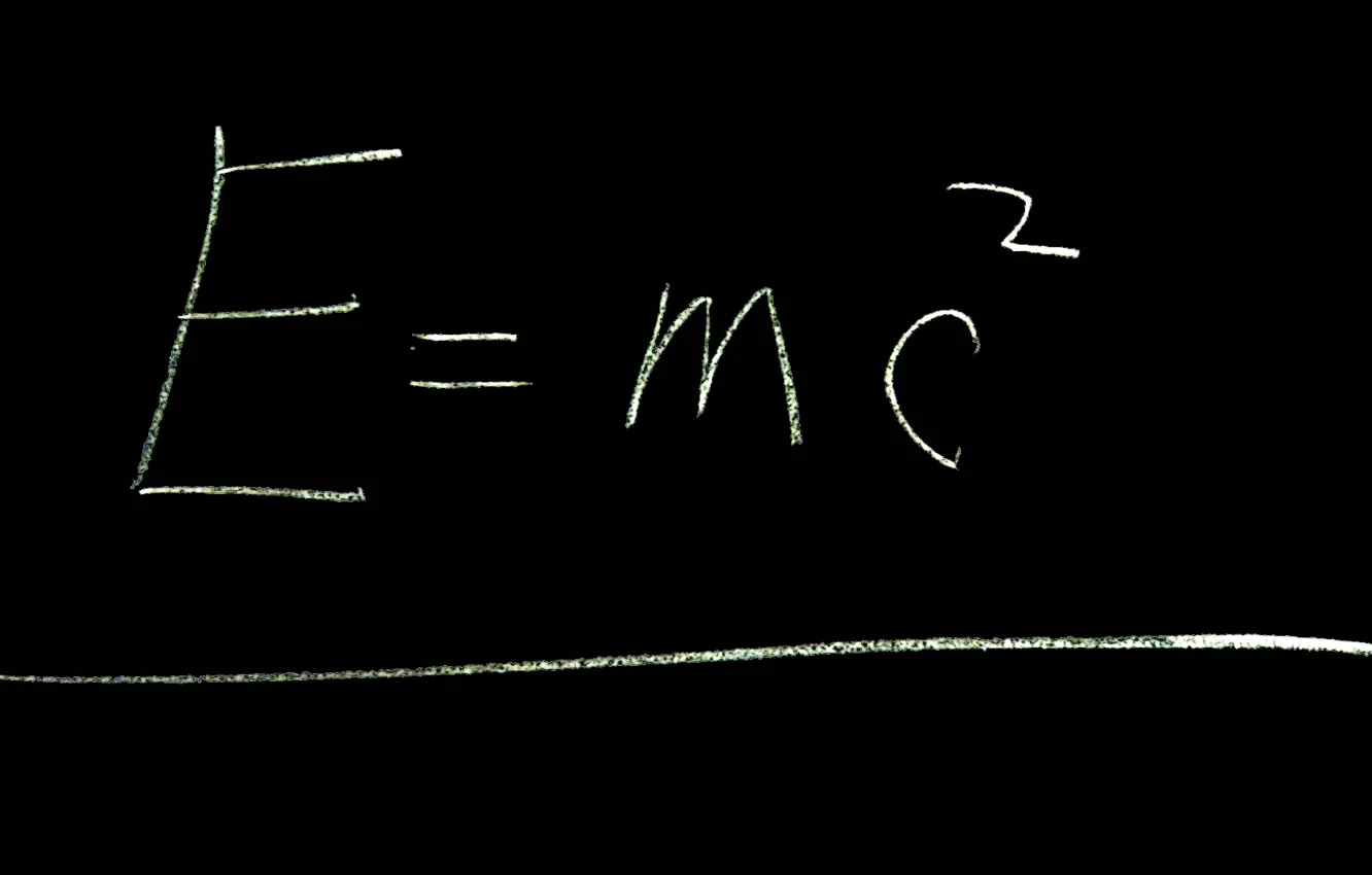 Photo wallpaper Energy, physics, Einstein, E=mc^2, the theory of relativity, Weight