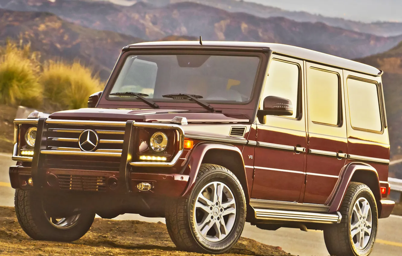 Photo wallpaper Mercedes-Benz, auto, wallpapers, SUV, G 550