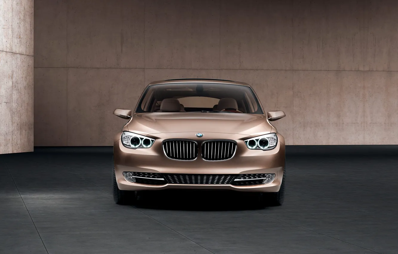 Photo wallpaper bmw, Golden