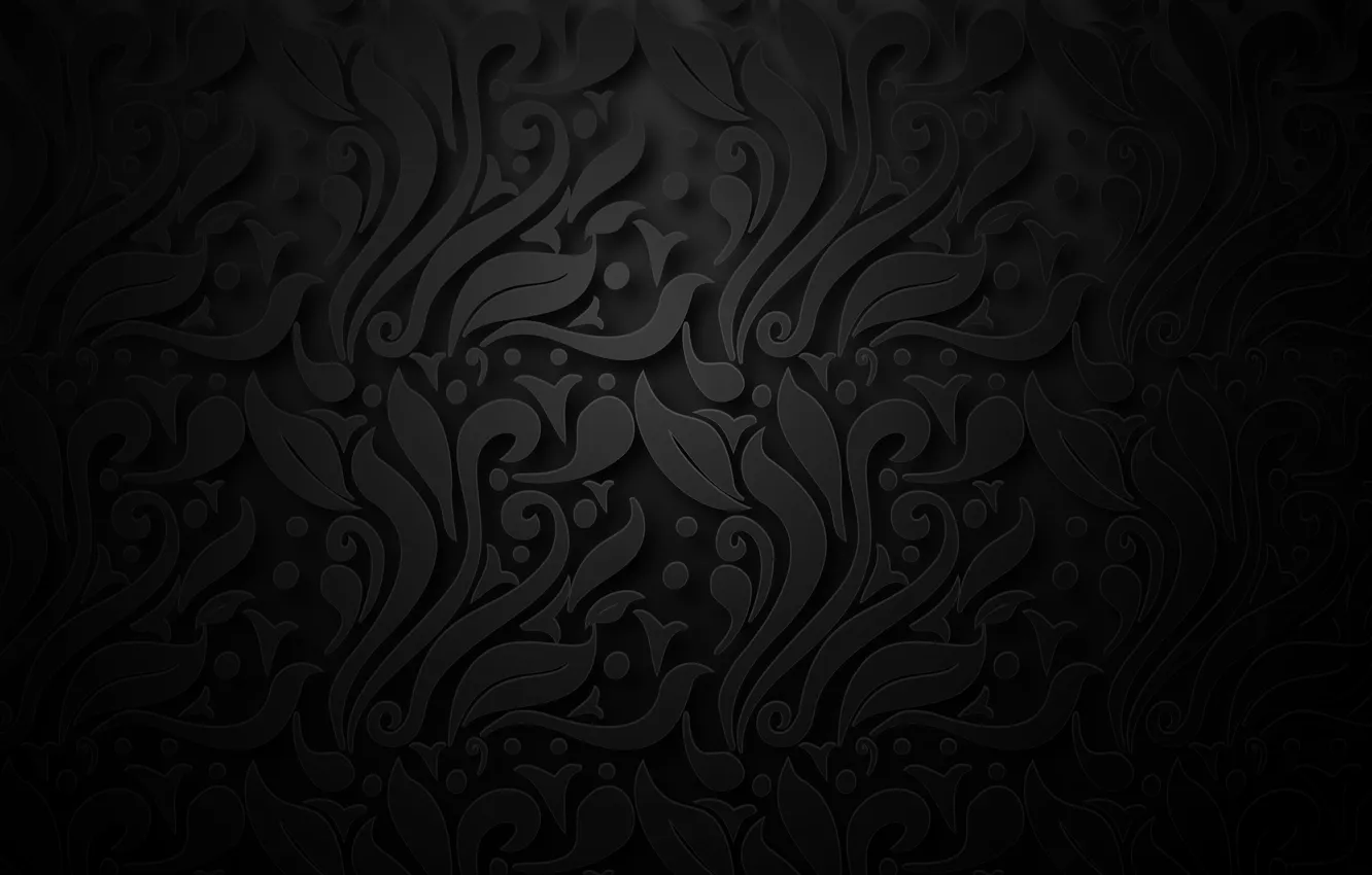 Photo wallpaper background, pattern, black