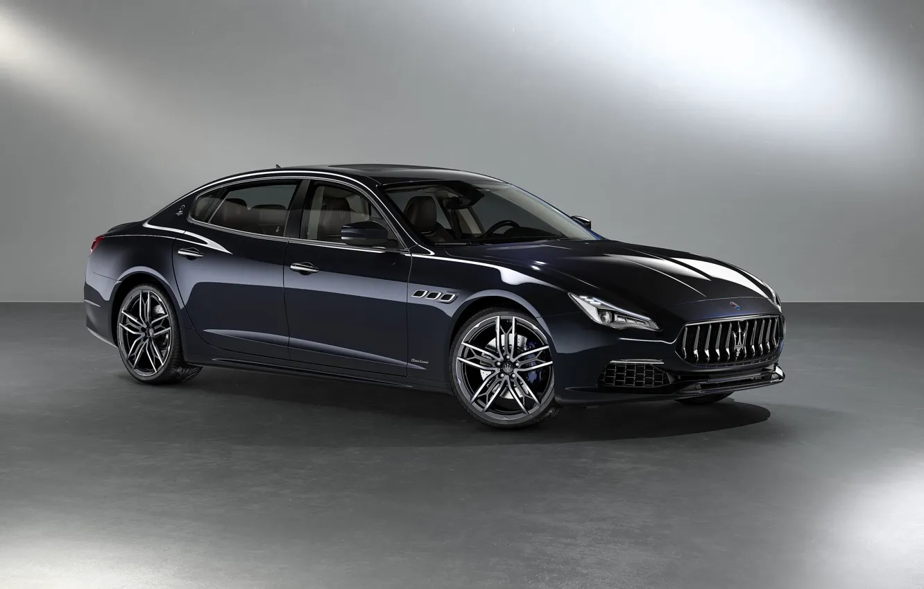 Photo wallpaper Maserati, Quattroporte, Quattroporte S, Q4, 2019, GranLusso, Zegna PELLETESSUTA