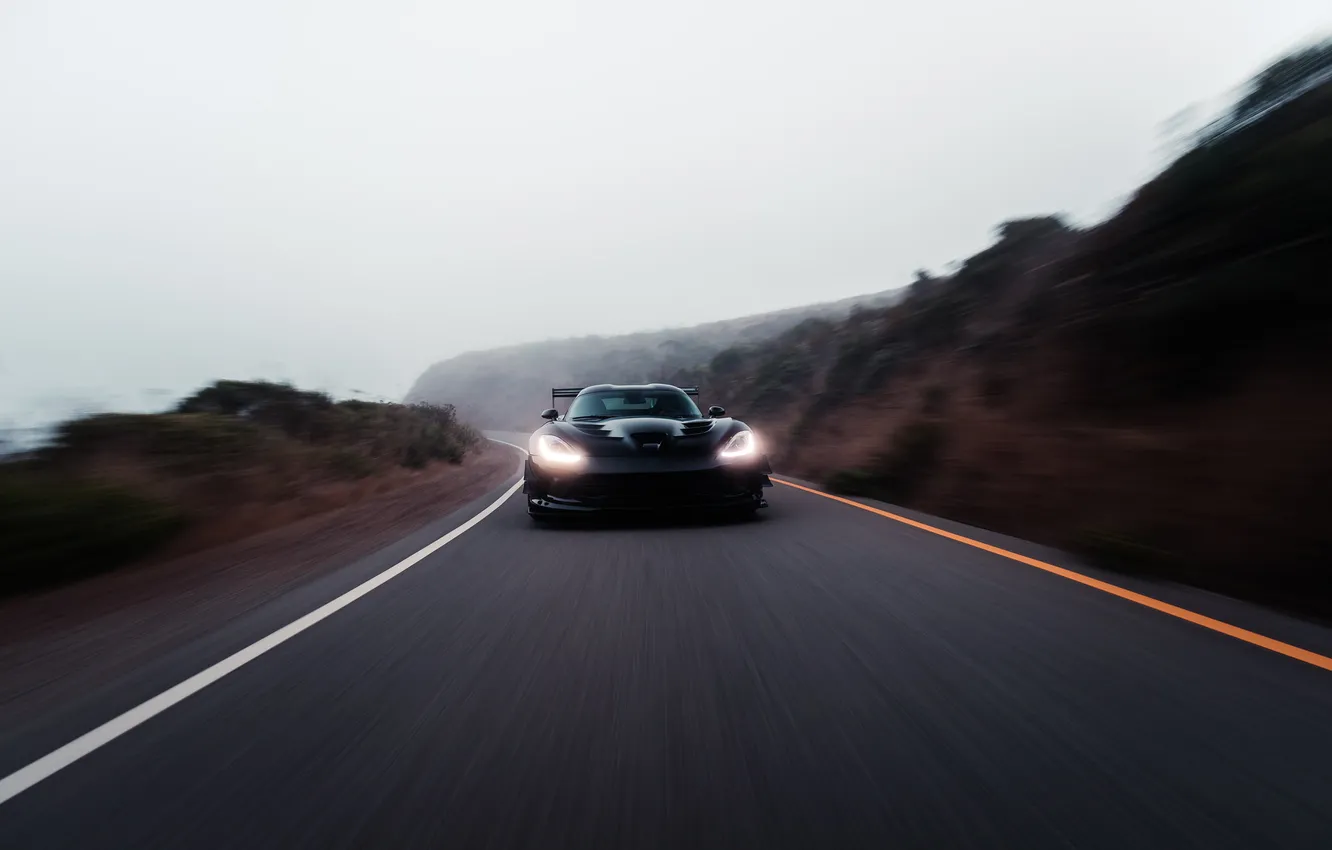 Photo wallpaper car, Dodge, Supercar