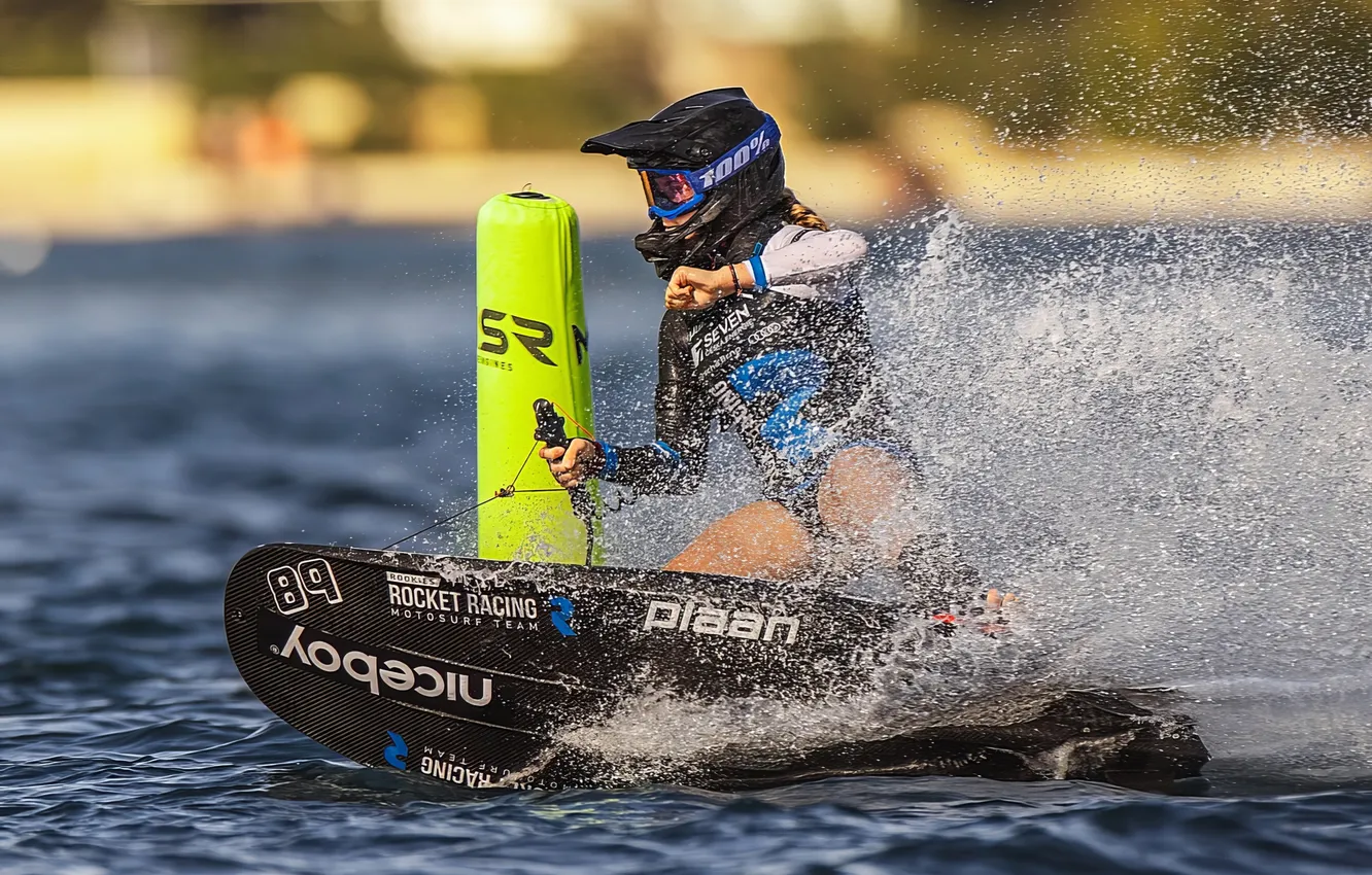 Photo wallpaper race, boat, speed