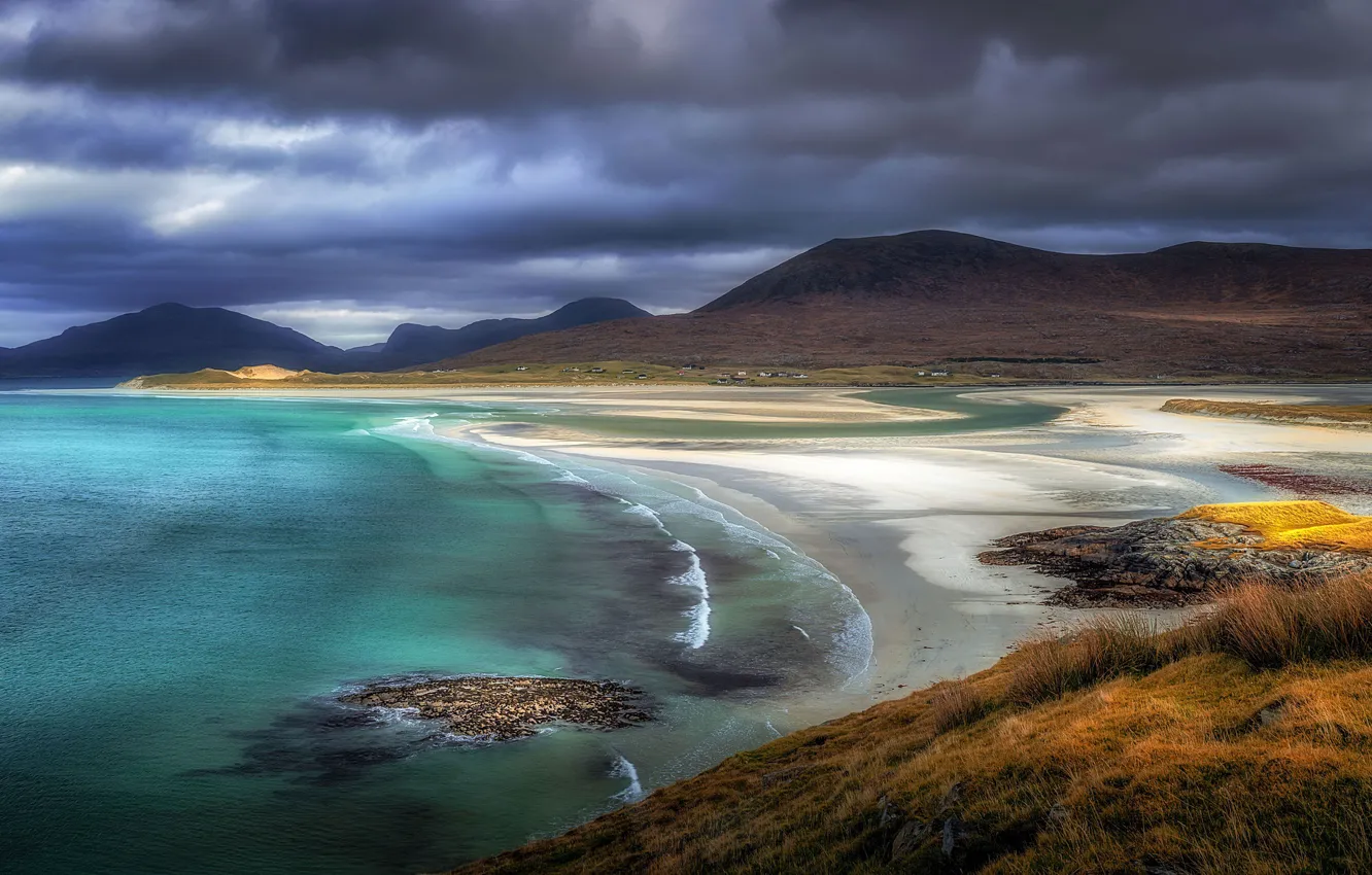 Photo wallpaper coast, Scotland, Scotland