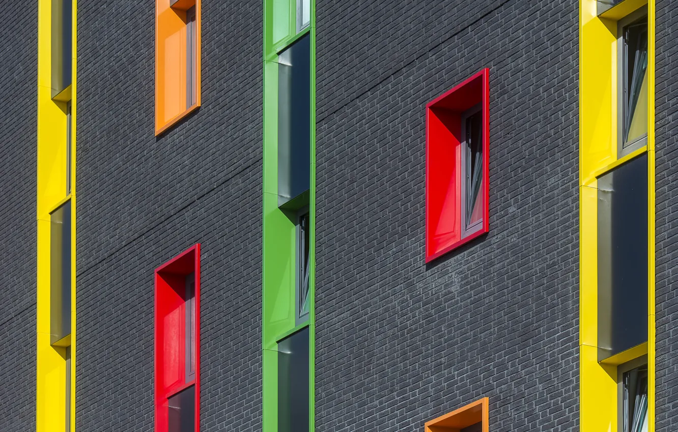 Photo wallpaper wall, home, window