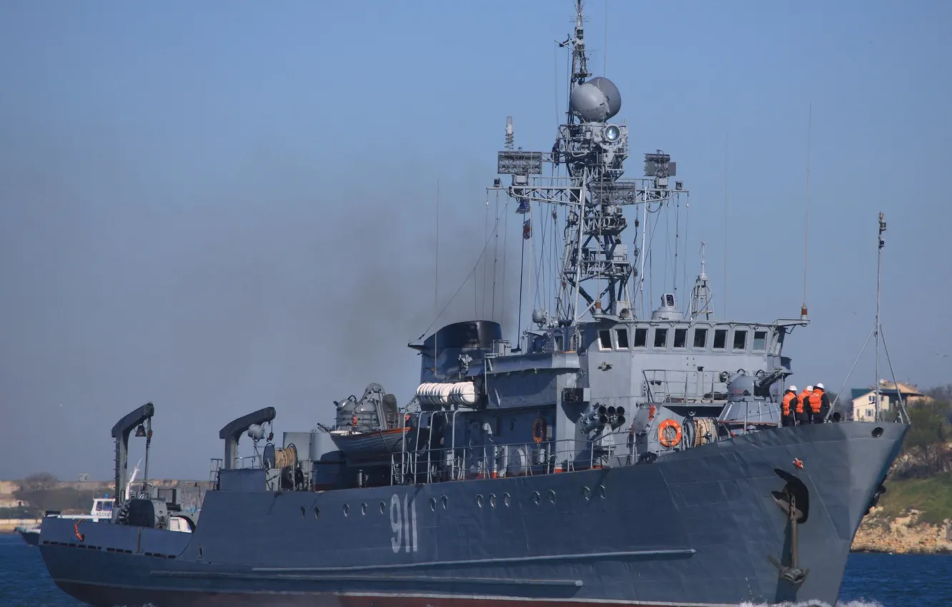 Photo wallpaper Navy, project 266m, sea trawler, Ivan holubec