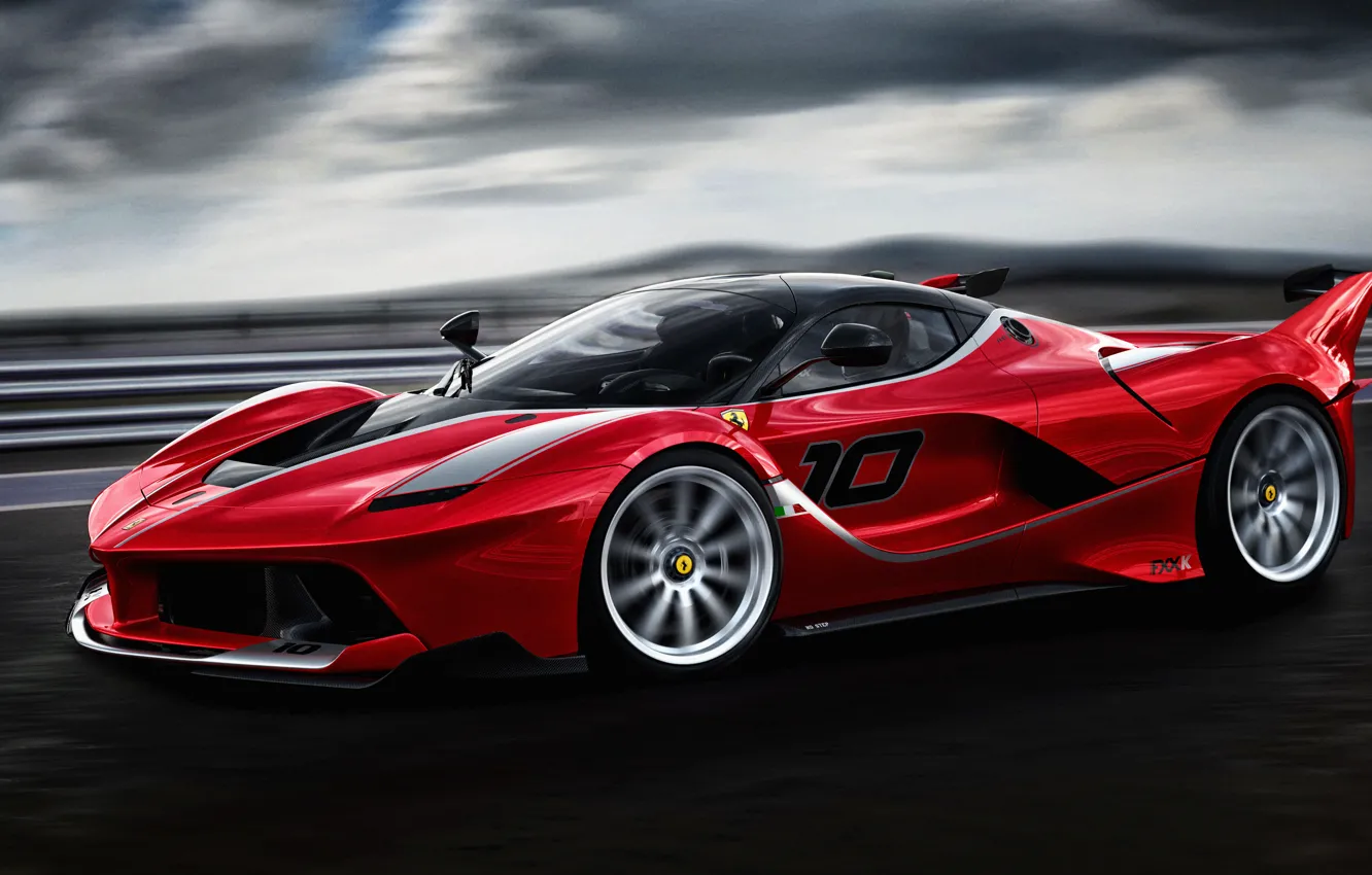 Photo wallpaper Ferrari, supercar, Ferrari, 2015, FXX K