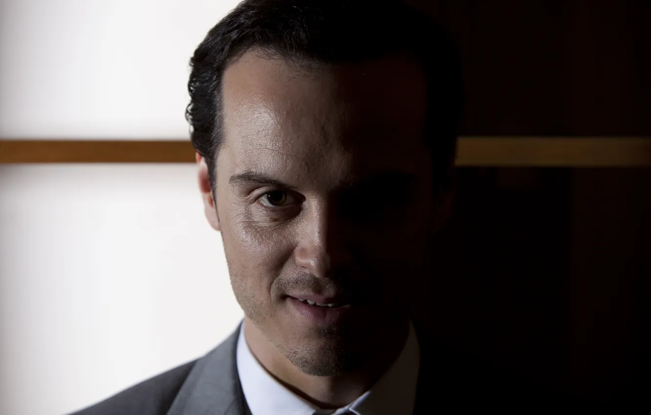 Photo wallpaper actor, Jim Moriarty, Andrew Scott