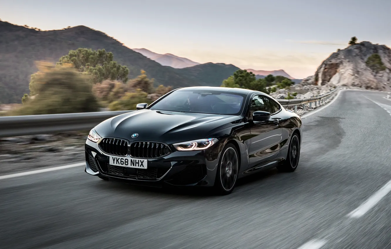 Photo wallpaper speed, BMW, Coupe, 2018, xDrive, 8-Series, M850i