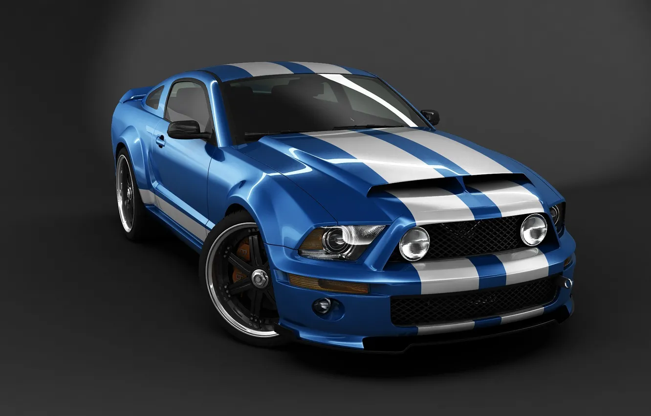 Photo wallpaper car, Mustang, Ford, Shelby, GT500, USA, supercar, Ford Mustang