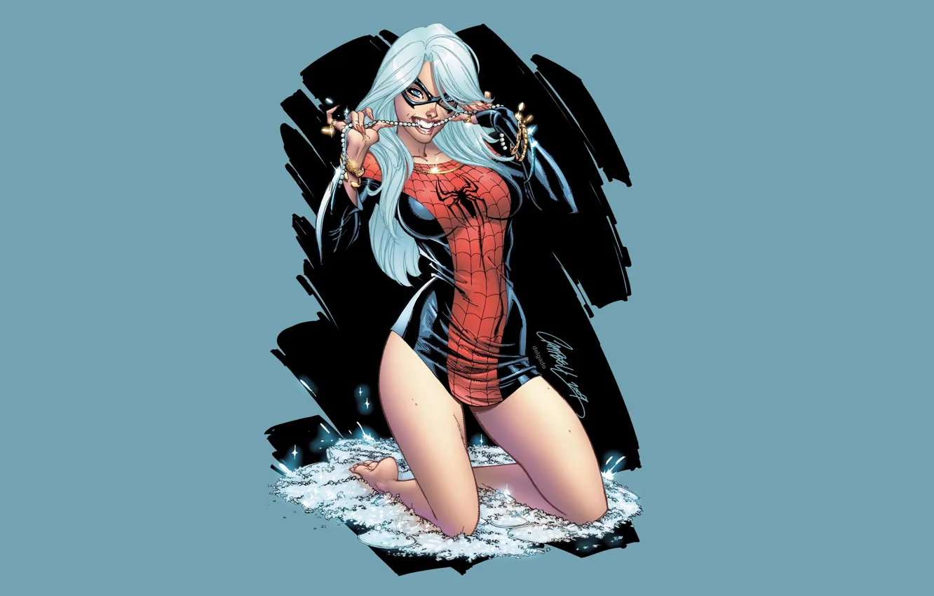 Photo wallpaper Marvel, Comics, Spider-Man, Black Cat, Felicia Hardy