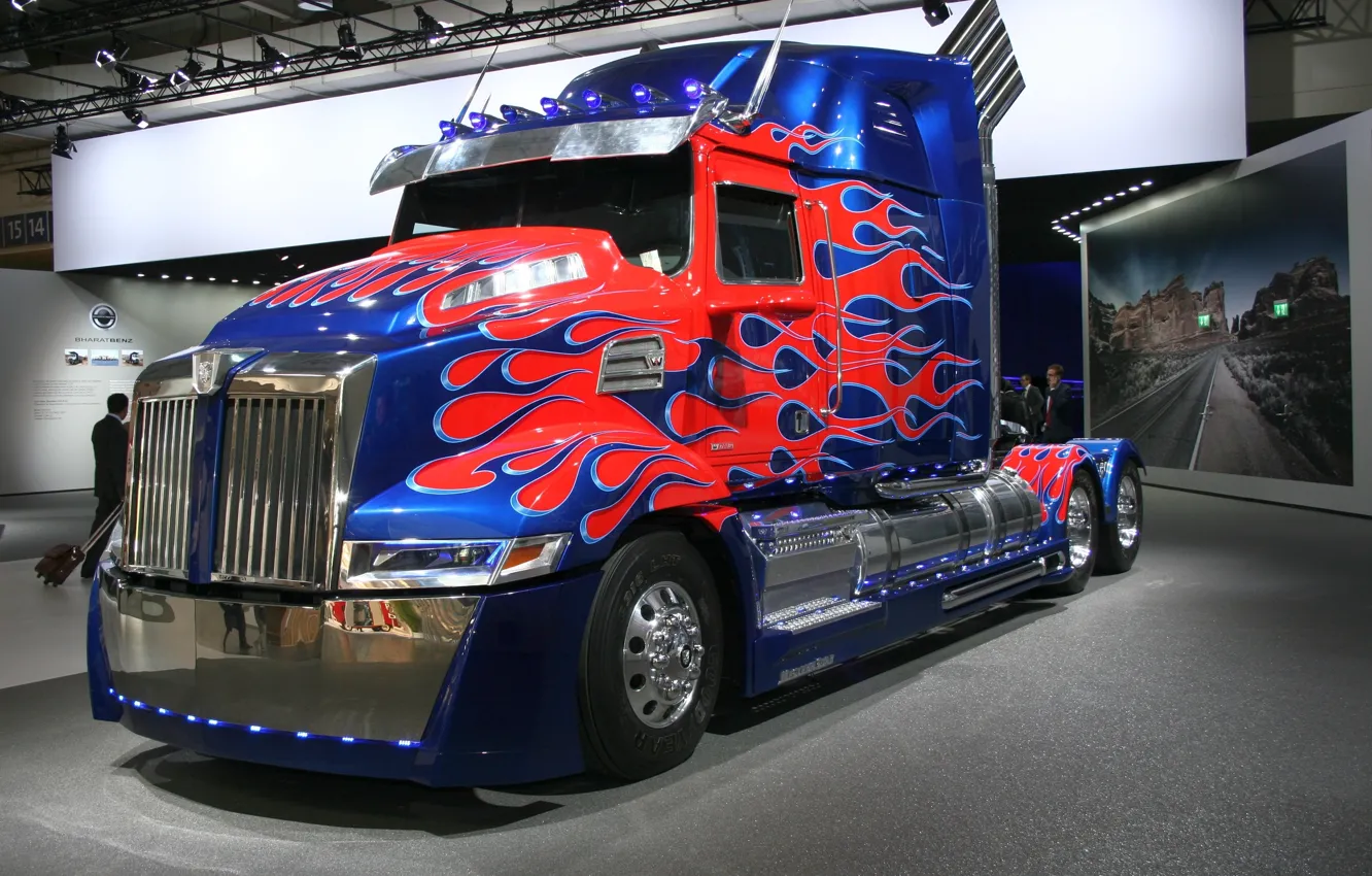 Photo wallpaper cabin, Western Star, Optimus