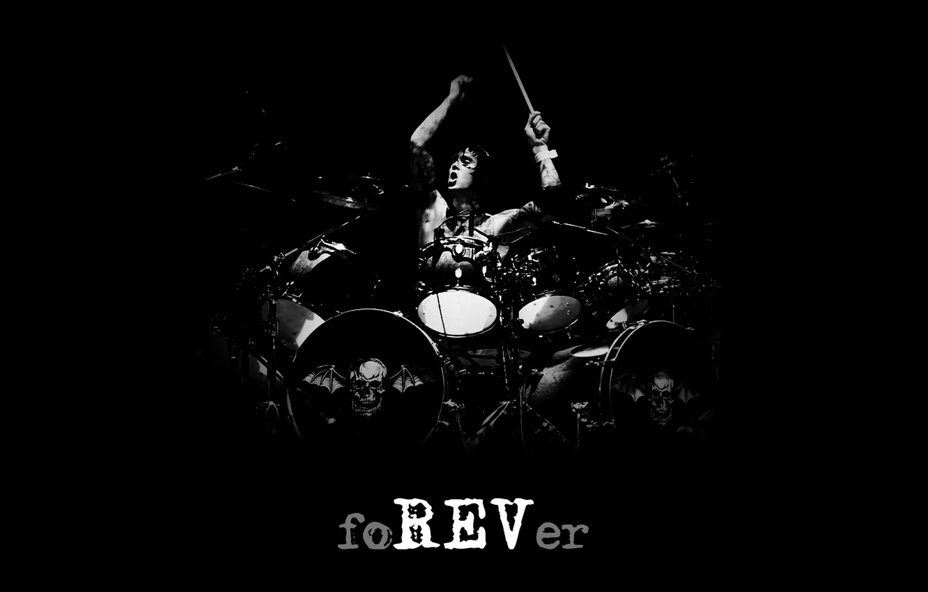 Photo wallpaper forever, Jimmy Sullivan, avenged sevenfold, Avenged Sevenfold, Jimmy Sullivan, Rev, A7X, Avenged Sevenfold
